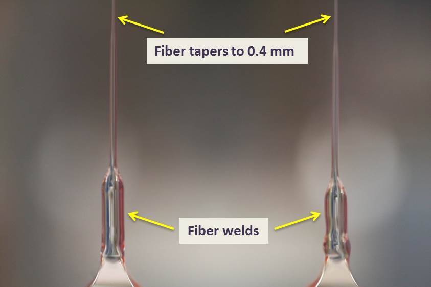 Vibration Isolation Labeled Fibers